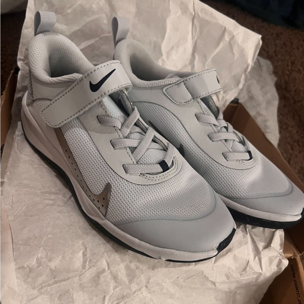 Nike boys OMNI multi-court shoes size 2